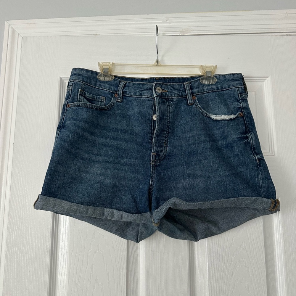 Old Navy Dark Blue Jean Shorts